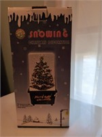 Snowing Christmas decoration in box