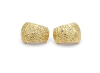 9ct Yellow gold 3/4 stud earrings