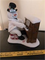 Musical snowman 11 inches tall