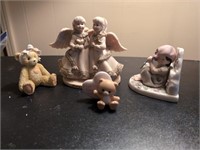 Enesco collectible and numbered figurines