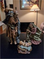 Ceramic nativity