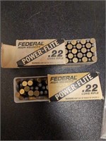 Federal power-flite .22 long rifle Shells 1 full