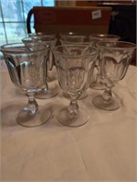 Imperial Glass goblets glassware