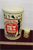New Era Popcorn Tin & Salt Shaker (Rare)