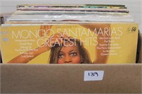 Box Of Vintage Vinyl Records