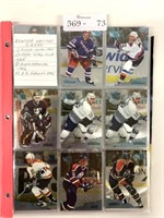 Assorted Hockey Cards - 95 Fleer Metal, 95 Stadium
