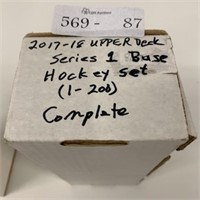 2017-18 UD Series 1 Hockey Complete Base Set