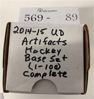 2014-15 UD Artifacts Hockey Complete Base Set