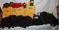 Assorted Work Gloves, Mostly Size Large