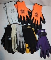 10 Pair Medium & Large Gloves