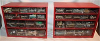 2)15 Drawer Small Parts Bins w/Hardware: