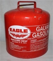 Metal Eagle 5 Gallon Gas Can, Empty