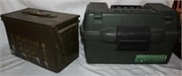 Metal Military Ammo Can 12"x6"x7" & Plastic