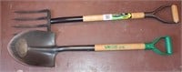 38" Spade & 42" Garden Fork