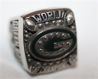 Replica 2010 GB Packer Super Bowl Ring, 6.5 Approx