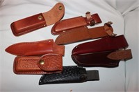 8 Leather Knife & Multi Tool Sheaths: