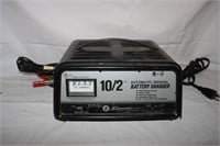 Schumacher 2 & 10 AMP Battery Charger-WORKS
