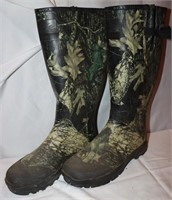 Itasca Size 11 Men's Camouflage Rubber Boots