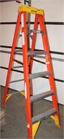 Werner 6' Fiber Glass Step Ladder