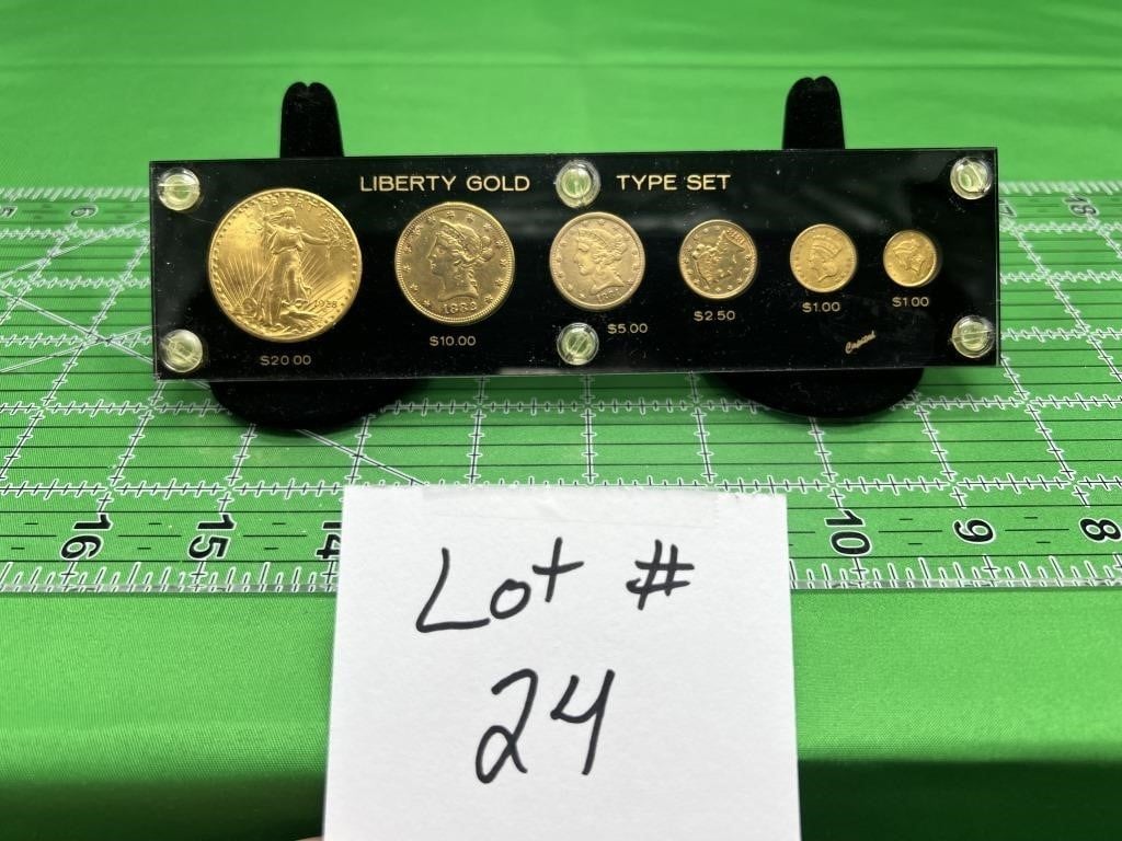 Liberty Gold Coin Type Set