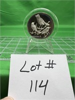 Sterling Silver Proof State Birds