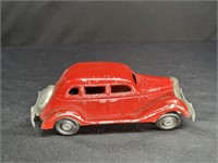 VTG Schuch Red Wind-Up Toy Car Sedan