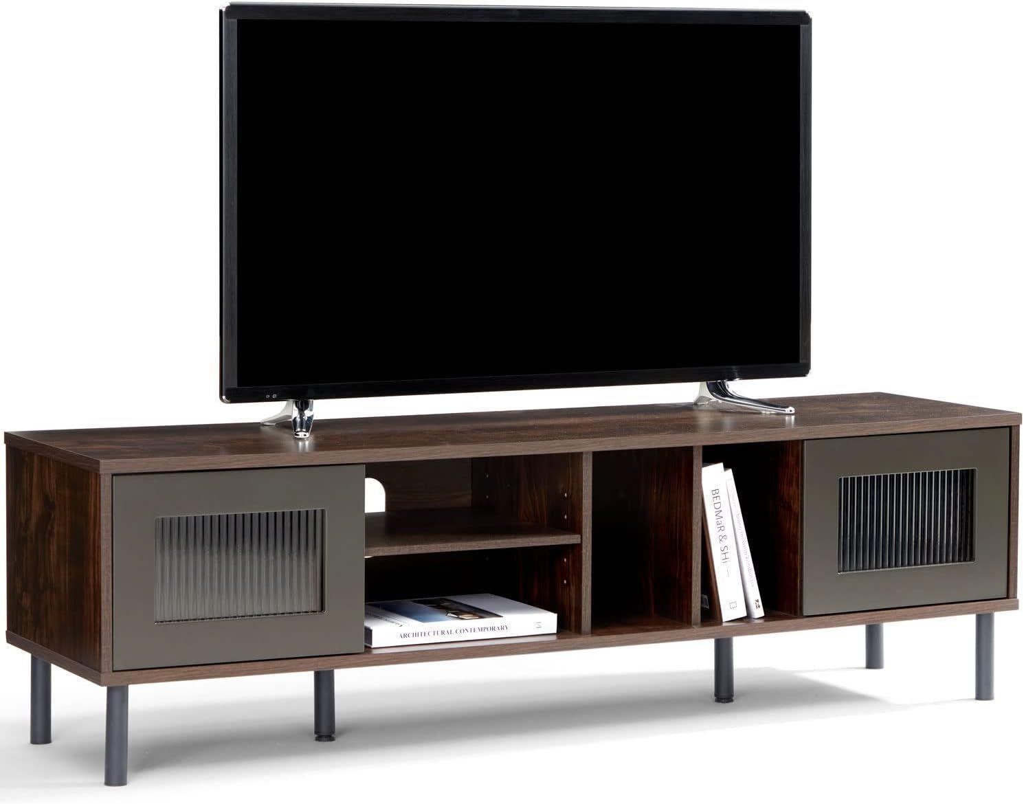 TV Stand: 65" Storage Entertainment Center