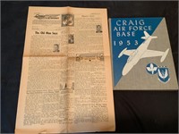Craig Air Force Base 1953 Yearbook & Newspaper