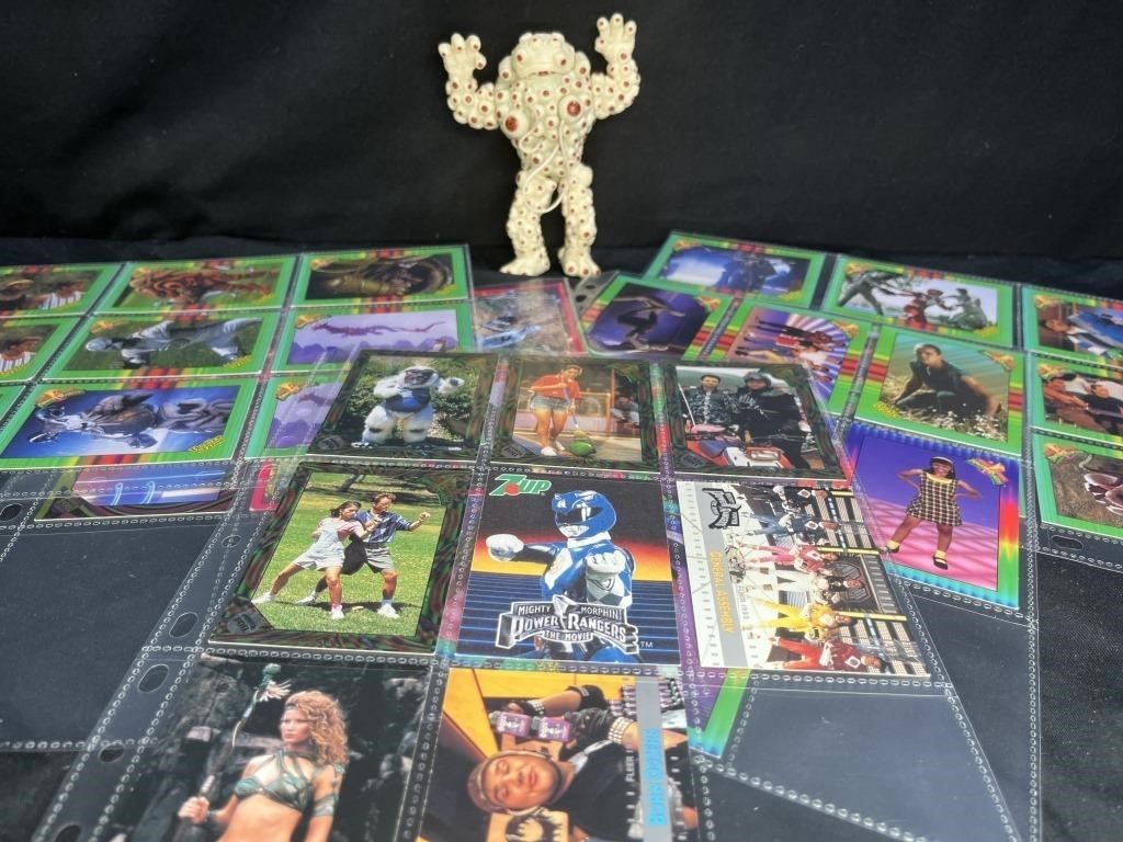 94 & 95 Power Rangers Figurine & Collectible Cards