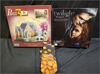 Twilight Game, Kincaid Puzzle, Mr. Potato Head Tie