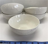 Seashell bowl lot