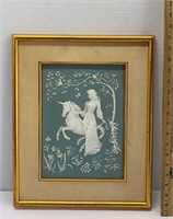 The Lady & the unicorn FRANKLIN mint framed