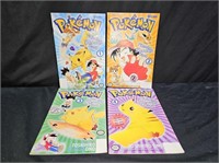 Viz Comics Pokemon Volume 1-4