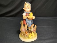 Goebel Hummel Figurine " Feeding Time" Bee Logo