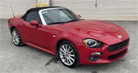 Bankruptcy Vechicle 2018 Fiat Spider 124 Convertib