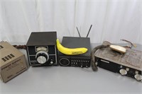 4 Transistor/CB Radios-Maco,Lafayette,Siltronix+