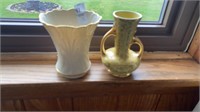 USA vase and Lenox vase