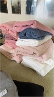 Two piles of towels only