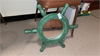 Ship wheel mirror- 20.5 inches