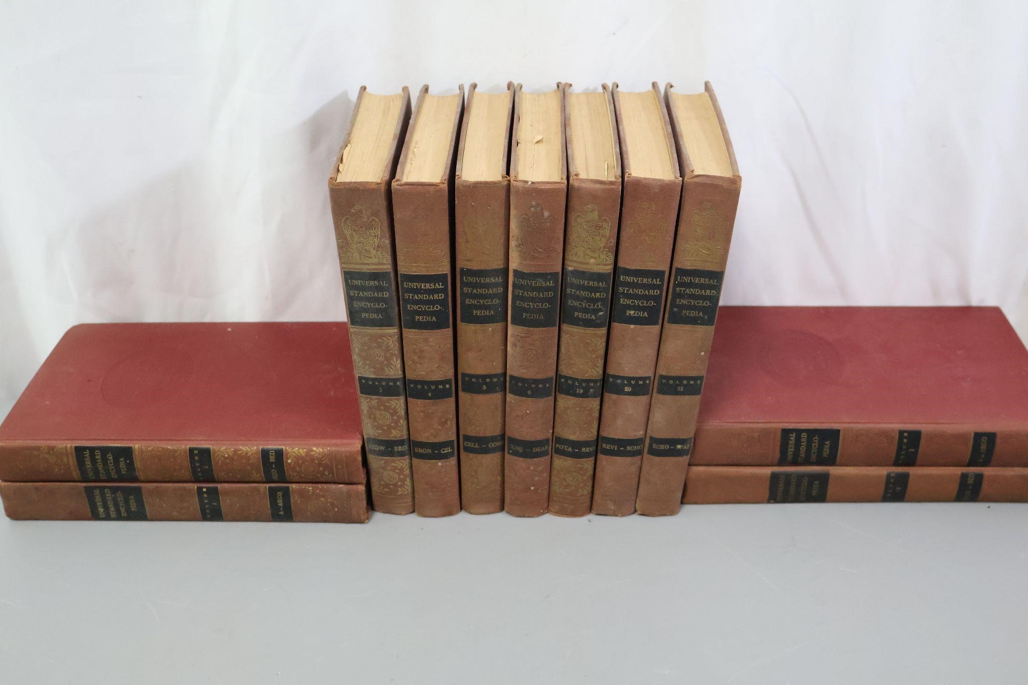 27 - 1956 Universal Standard Encyclopedia Books