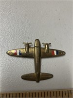 Vintage airplane pin