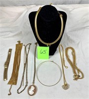 Gold Tone Necklaces - Gold Tone Chains - Jewelry
