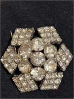 Vintage rhinestone brooch