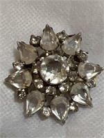 Vintage rhinestone brooch