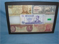 Collection of world currency