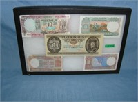 Collection of world currency