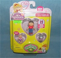 Little Sprouts toy playset mint on card