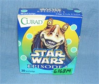 Scarce Star Wars Episode One Curad band aid box