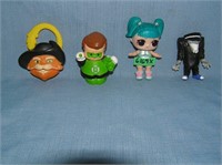 Group of collectible toys