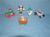 Group of collectible toys